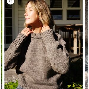 Cold Plunge sweater from Ship Supply in mushroom